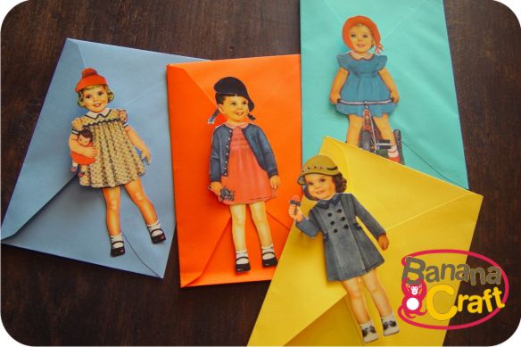 Bonecas com vestidos de Papel - Anos 50 para Imprimir - Brinquedos